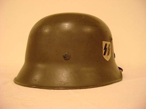 DD SS SD  Edelstahl M34 Medium Weight Helmet