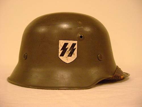 DD SS SD  Edelstahl M34 Medium Weight Helmet