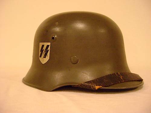 DD SS SD  Edelstahl M34 Medium Weight Helmet