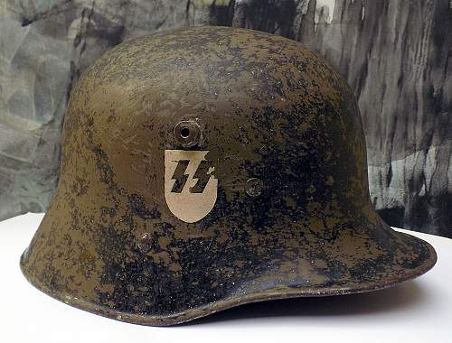 Help with austrian m17 SS VT helmet