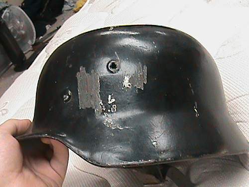 SD Heer M40 paint removal project.