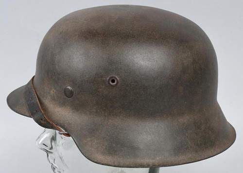 SS Helmet - EF M42 diamond in the rough or a repo?