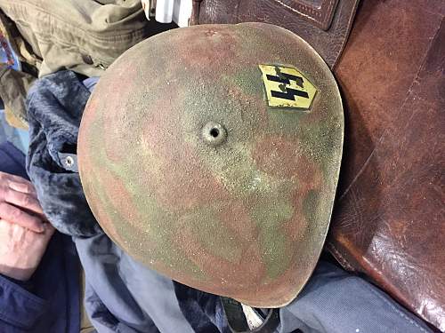 Who can tell me about this helmet - Italian SS