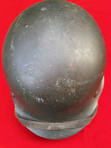 SS M42 Helmet Belonging to K. Schott