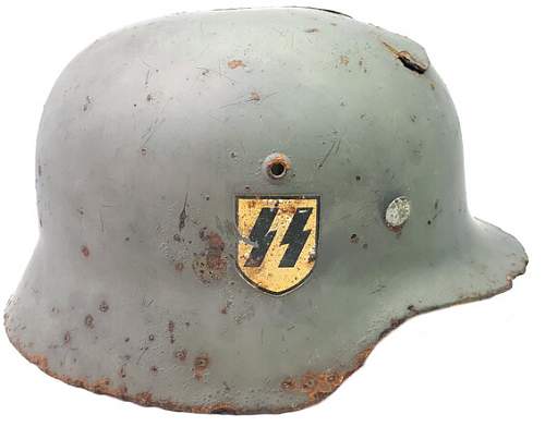 Help needed. ET66 SS semi relic helmet.