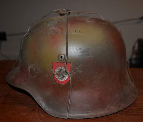 SS camo helmet Original or fake
