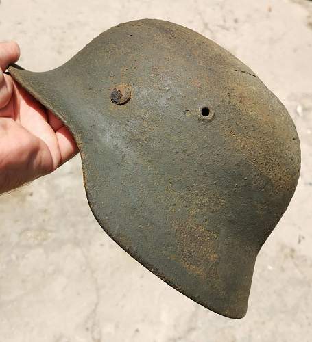 Ss helmet from the battle of Pskov need help fake decal or real