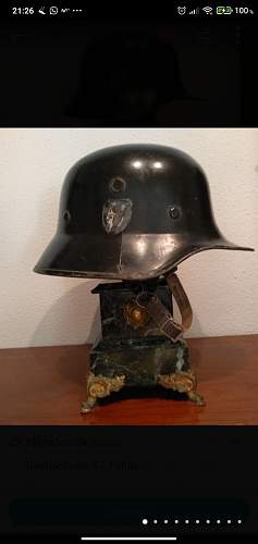 Neee help!! M16 SS parade vulcanized Helmet?