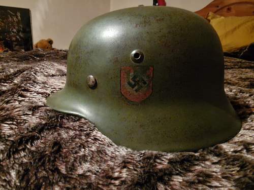 Help needed with SS helmet SE64 3992 please