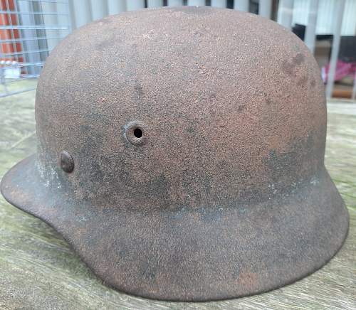 M40 SS helmet single decal