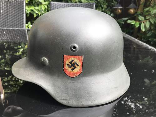 SS DD M35 helmet