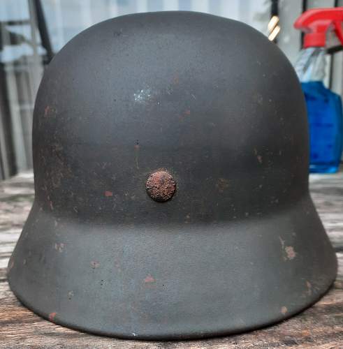 Not bullet proof M35 SS helmet : authentic ?