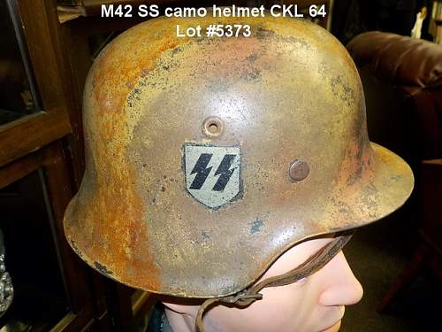 Estate Auction German WW2 Helmets