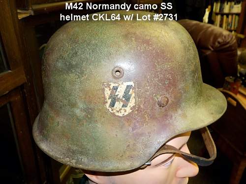 Estate Auction German WW2 Helmets