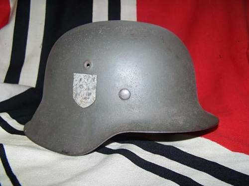 SS M42 steel helmet