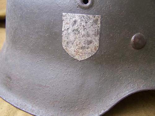 SS M42 steel helmet