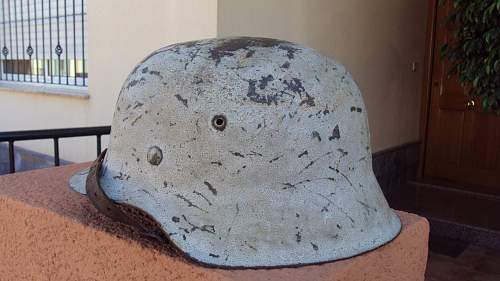 My Helmet M42 &quot;SS&quot; ET66.Camuflage hibernate. Please, opinions, calca original? Thanks.