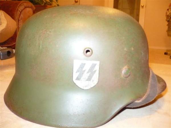 Double decal M40 SS helmet