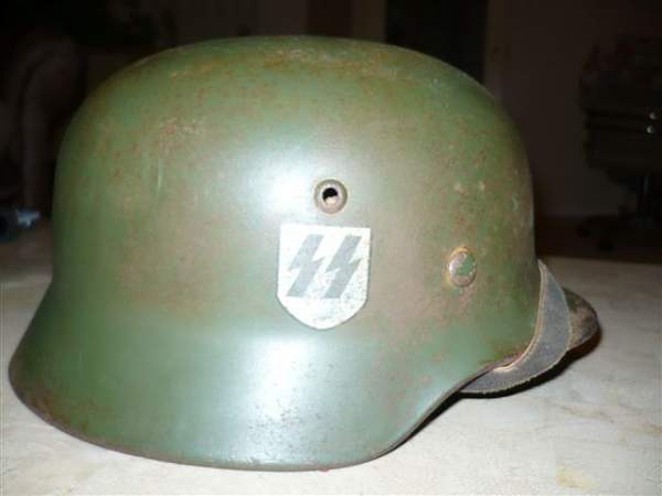 Double decal M40 SS helmet