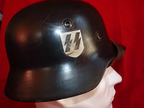 M1935 SS Double Decal helmet (Leibstandarte)