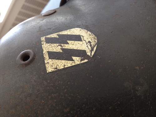 M40 SS Single Decal Helmet