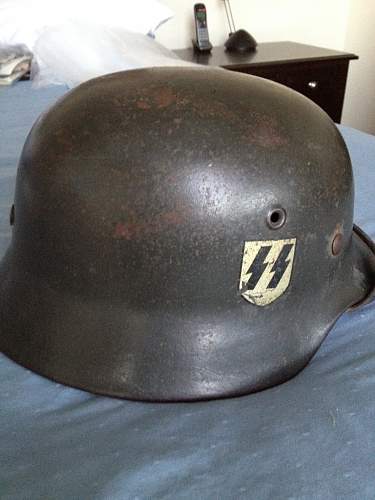 M40 SS Single Decal Helmet