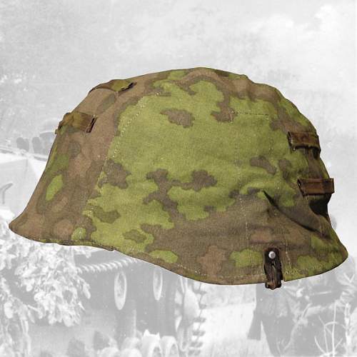 Need help !!! Waffen SS M42 + helmet cover