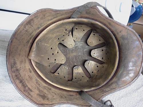 M1918 Cut-out helmet with early runes