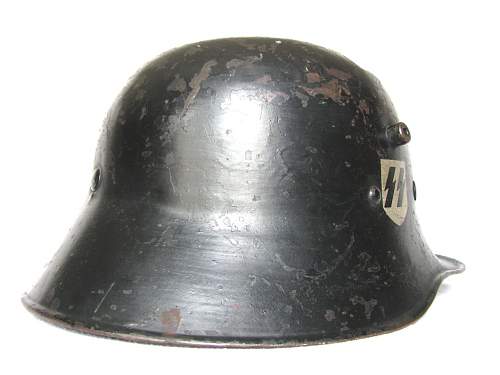 DD Allgemeine SS Helmet - Droopbill Style Shell