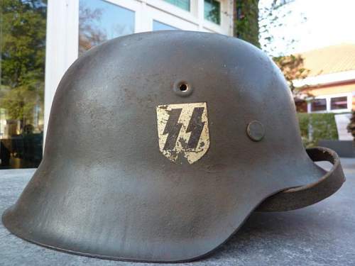 M42 SS ckl marked helmet
