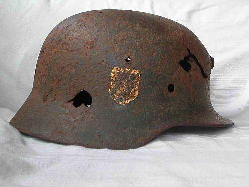Normandy SS Relic helmet info please