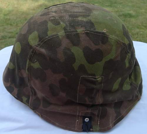 Waffen SS first model helmet cover