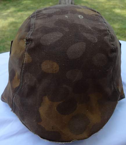 Waffen SS first model helmet cover