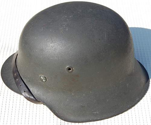 German nazi helmet (Fake or real?)