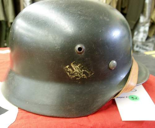 Ss helmet at auction today