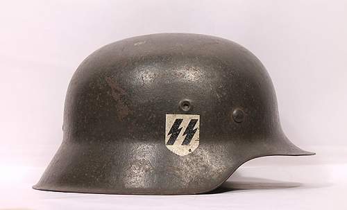 Is this a real SS parade helmet?