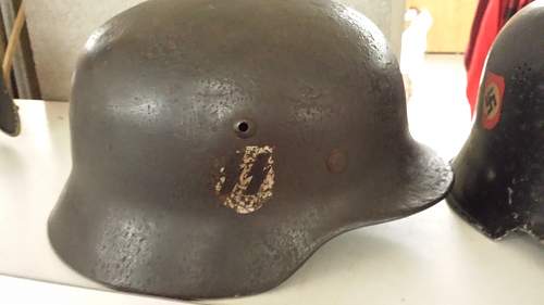 helmet at local auction
