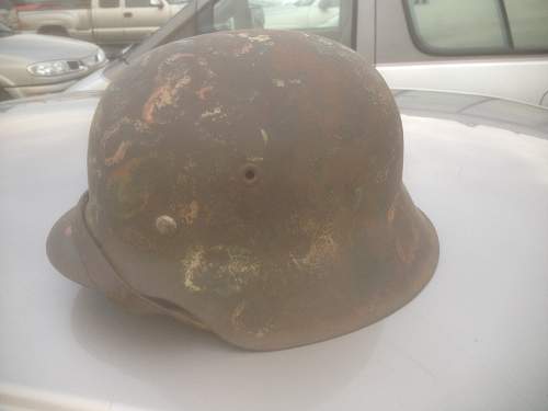 ALLEGED SS CAMMO HELMET - Any Thoughts?