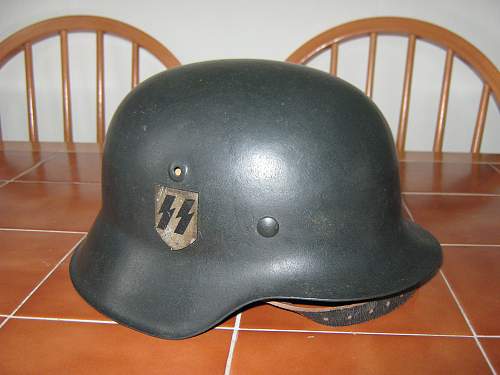 Two ss helmets?