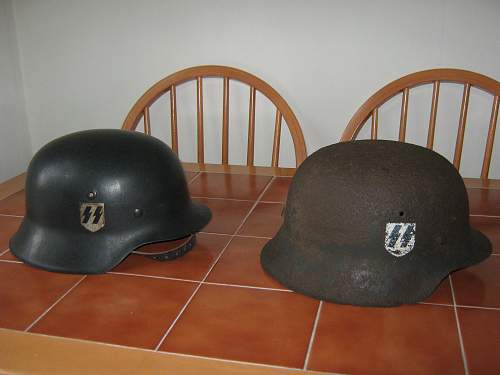 Two ss helmets?