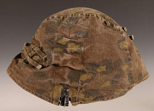 Waffen SS Helmet Cover - Real or Reproduction?
