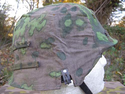 Waffen SS Camo Helmet Cover