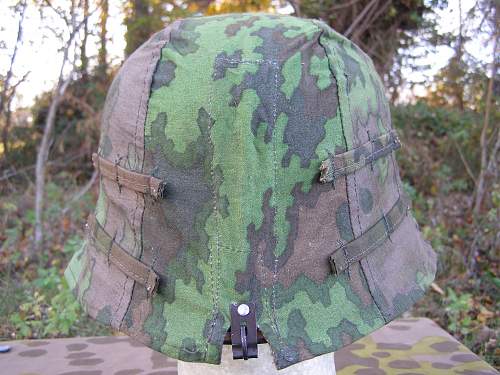 Waffen SS Camo Helmet Cover