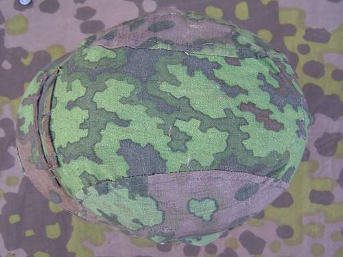 Waffen SS Camo Helmet Cover