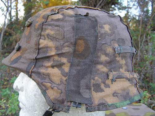 Waffen SS Camo Helmet Cover