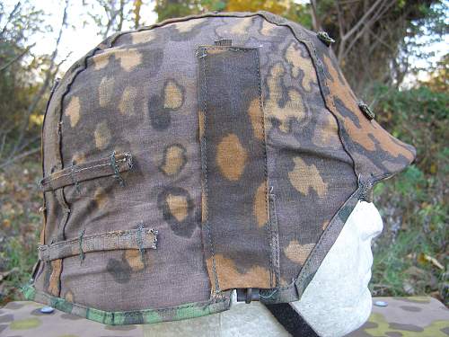 Waffen SS Camo Helmet Cover