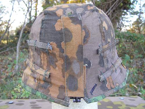 Waffen SS Camo Helmet Cover