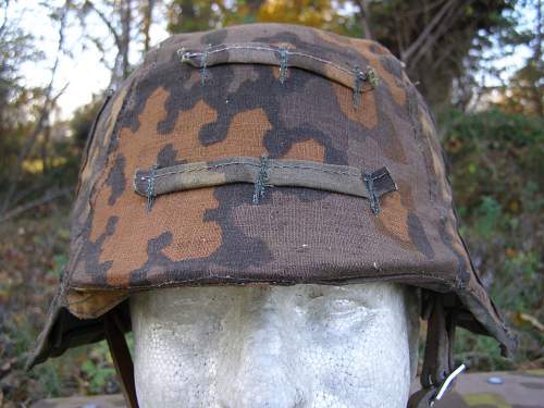 Waffen SS Camo Helmet Cover