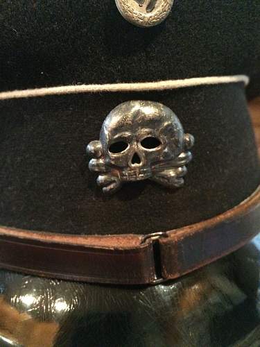 Jawless skull SS original?