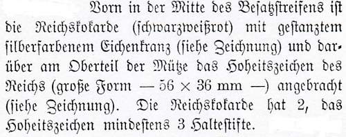 Distance of the sprongs on WSS insignia.